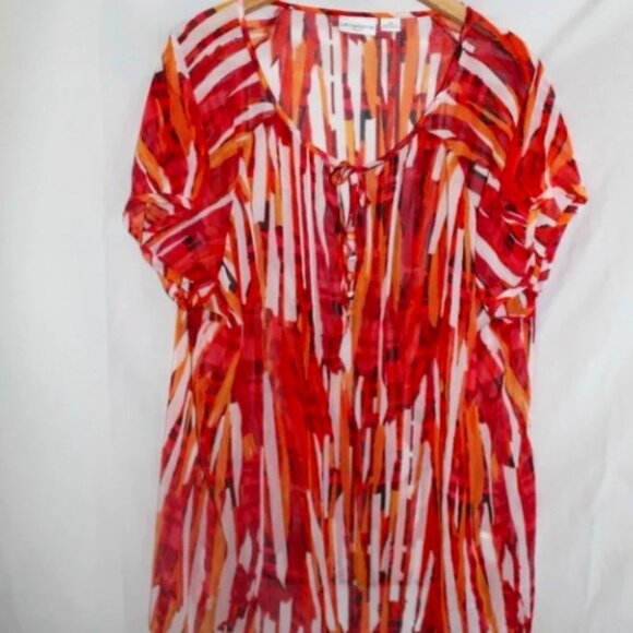 Liz Claiborne Printed Top Size 2X - Picture 1 of 7